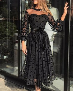 Robe Vintage Soirée Dentelle | Vintage-Dressing