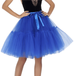 Jupon Pour Robe Vintage Bleu Vintage-Dressing