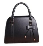 Sac à Main Vintage Année 60 Noir Rétro Chic