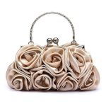 Sac à Main Vintage Roses Champagne Année 20
